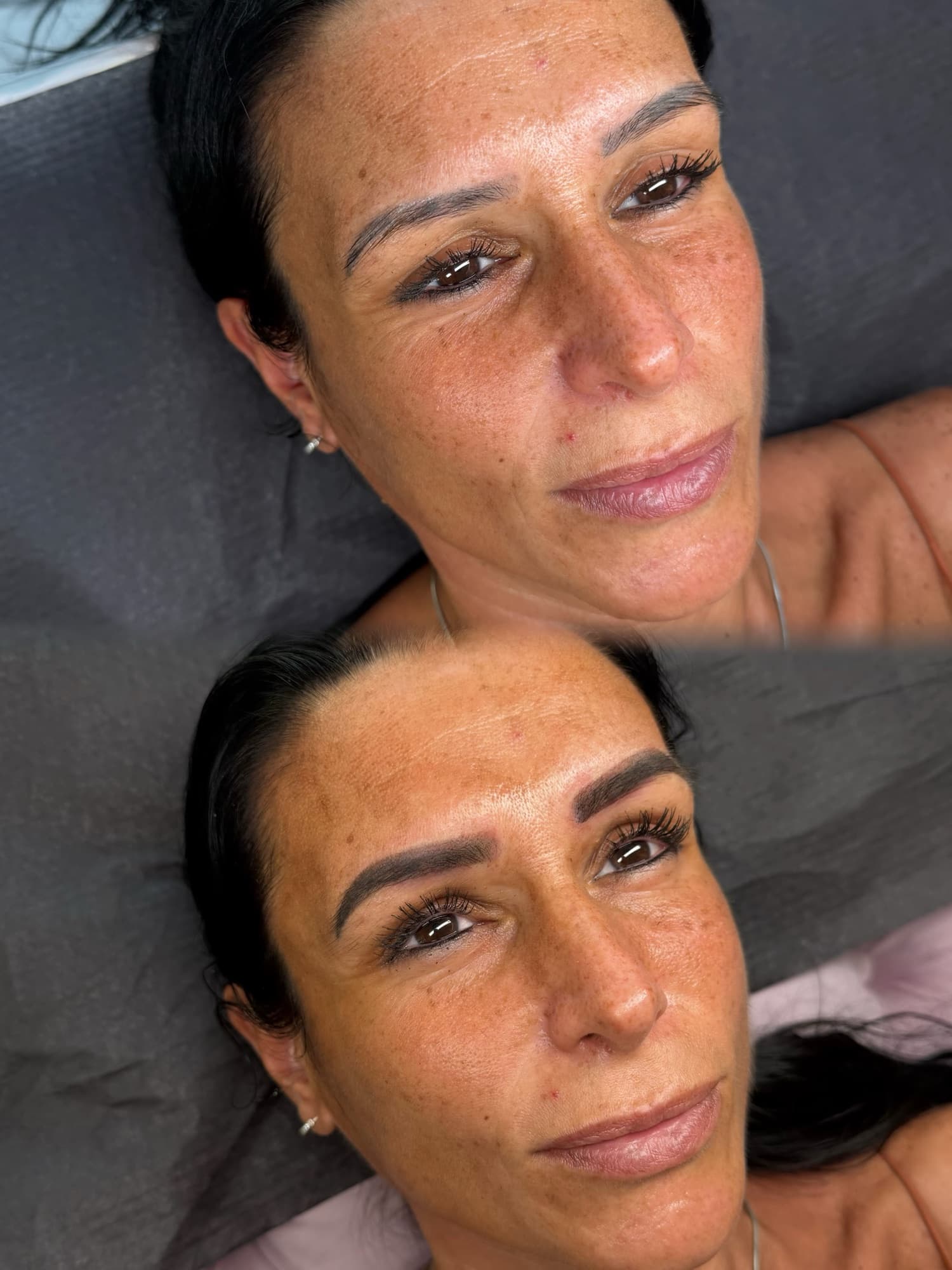 Rezultat micropigmentare sprancene